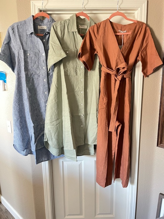 Everlane Dresses & Skirts - NWT LOT of 3 EVERLANE dresses & pant suit Size Small & 2